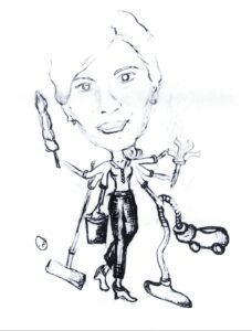 multitasking bei der arbeit